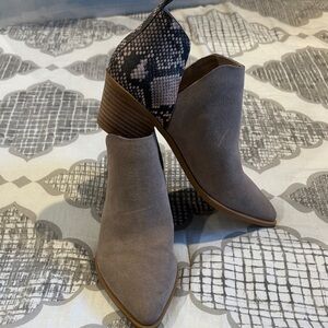 Stylish Suede Ankle Boots